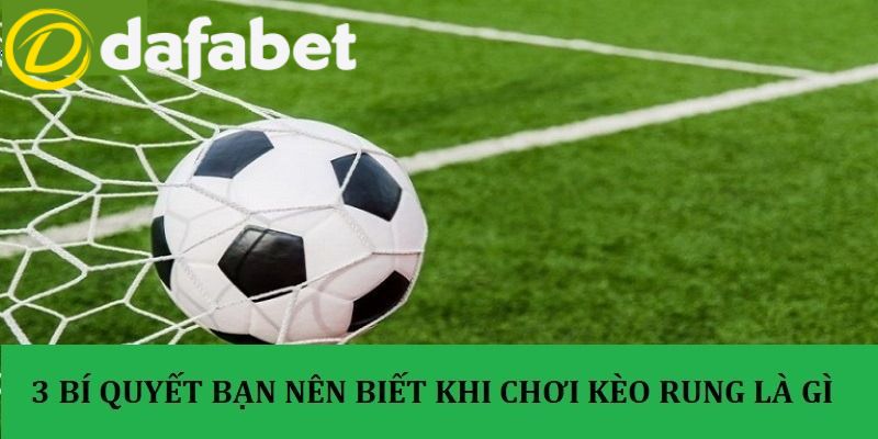 Bật mí kinh nghiệm đánh kèo rung cực hay