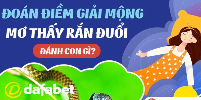 Con số may mắn liên quan tới giấc mơ thấy rắn đuổi